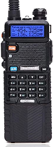 Baofeng UV-5R Dual Band Two Way Radio with 3800mAh Li-ion Battery, Walkie Talkie,Upgrade Version(144-148/420-450Mhz)