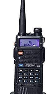 Baofeng UV-5R Dual Band Two Way Radio with 3800mAh Li-ion Battery, Walkie Talkie,Upgrade Version(144-148/420-450Mhz)