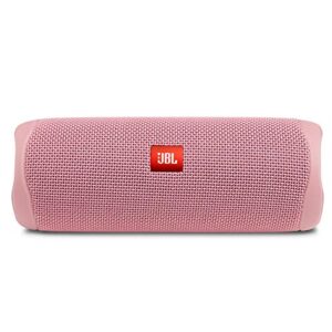 jbl flip 5 waterproof portable bluetooth speaker – pink (renewed)
