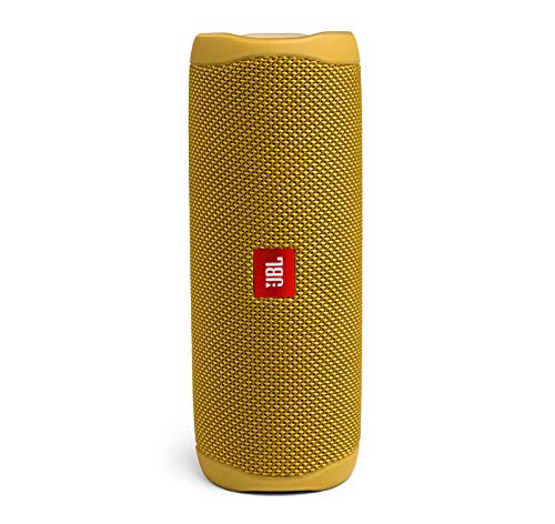 JBL FLIP 5 Waterproof Portable Bluetooth Speaker - Yellow (Renewed)