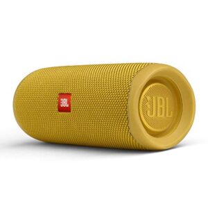 JBL FLIP 5 Waterproof Portable Bluetooth Speaker - Yellow (Renewed)