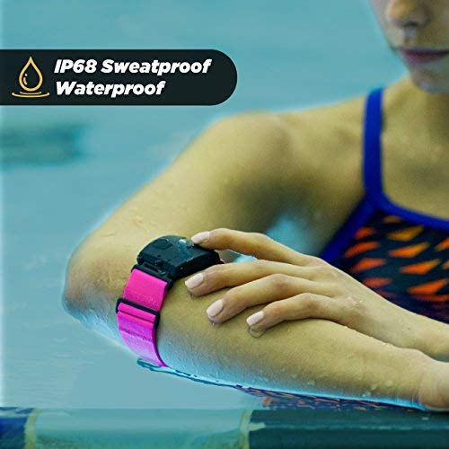Scosche Rhythm 24 Waterproof/Dustproof Fitness Armband with Built-in Memory, Dual Band ANT+ and BLE Bluetooth Smart, Hyper Accurate Tracking of Your Heart Rate During Workouts