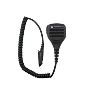 motorola pmmn4027 pmmn4027a oem ip57 submersible remote speaker microphone with windporting technology compatible w/ ht750, ht1250, ht1250ls, ht1550, ht1550xls, mt series and more.