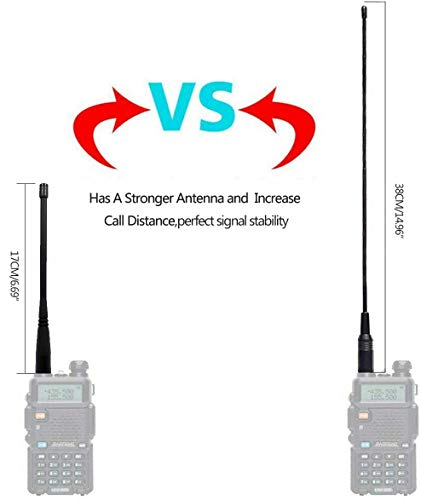 2 Pack Baofeng UV-5R Two Way Radio Camo Portable Ham Radio with 2 Pack 771 Antenna