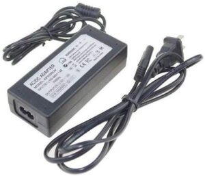kircuit 3a mains ac adapter for venturer pvs1988 8.4 in. portable dvd player pvs-1988