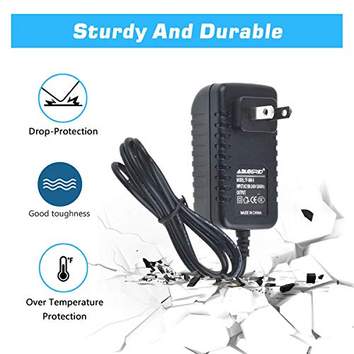 ABLEGRID 12V Wall Power Charger Adapter for Sylvania Portable DVD Player SDVD9019 B