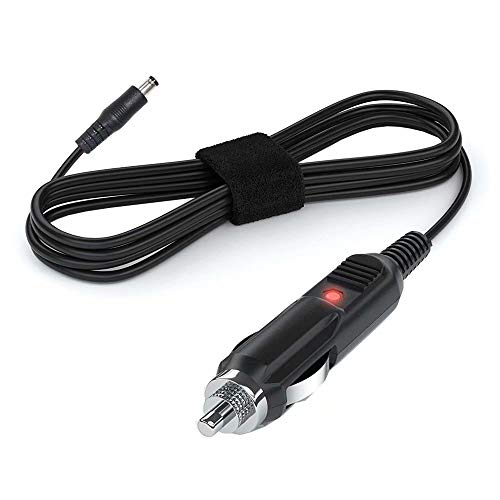 (Taelectric) Car Charger + AC Power Adapter for Insignia I-PD720 I-PD1020 Portable DVD Player