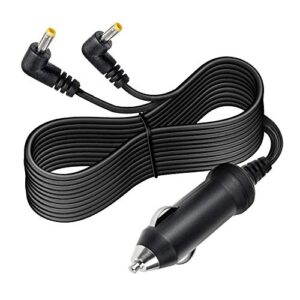 supplysource 12v auto car vehicle power charger adapter cord for sylvania sdvd1023 dvd player