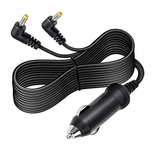 SupplySource 12V Auto Car Vehicle Power Charger Adapter Cord for Sylvania SDVD1023 DVD Player