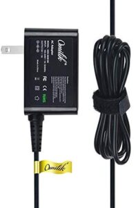 omilik global ac/dc adapter for etec pdv9915 9” swivel screen portable dvd player power supply cord cable ps wall home battery charger mains psu