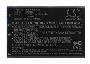 vintrons replacement battery for creative divi cam 428 portable mp3 player,