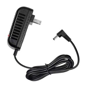 powe-tech ac/dc adapter for matsui mpd807 mpd817 twin double screen portable dvd player, 5 feet, led light