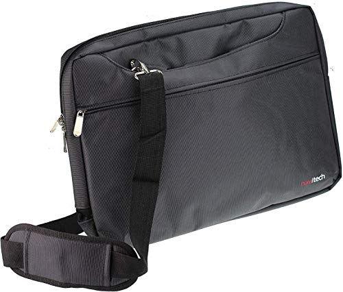 Navitech Black Carry Case/Cover Bag for Portable DVD Players Including The UEME 9 inch