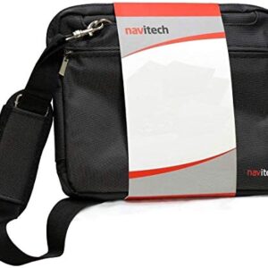 Navitech Black Carry Case/Cover Bag for Portable DVD Players Including The UEME 9 inch