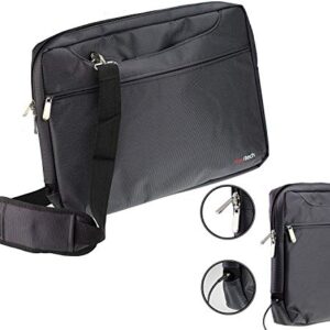 Navitech Black Carry Case/Cover Bag for Portable DVD Players Including The UEME 9"