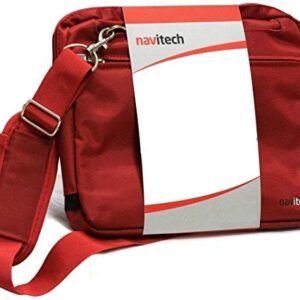 Navitech Red Carry Case/Cover Bag For Portable dvd players Including the UEME 9 inch