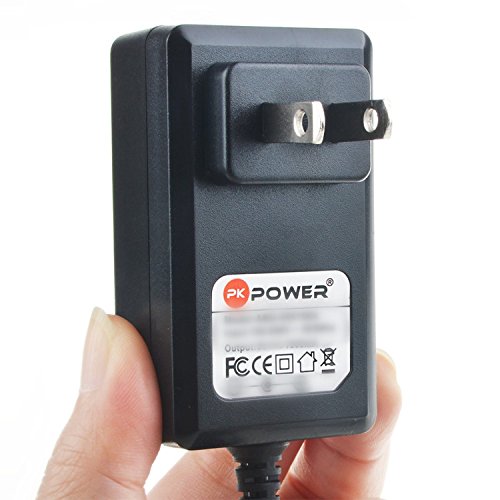 PKPOWER 6.6FT Cable AC/DC Adapter for Hanns.G HP076VD Portable DVD Player Power Supply Cord