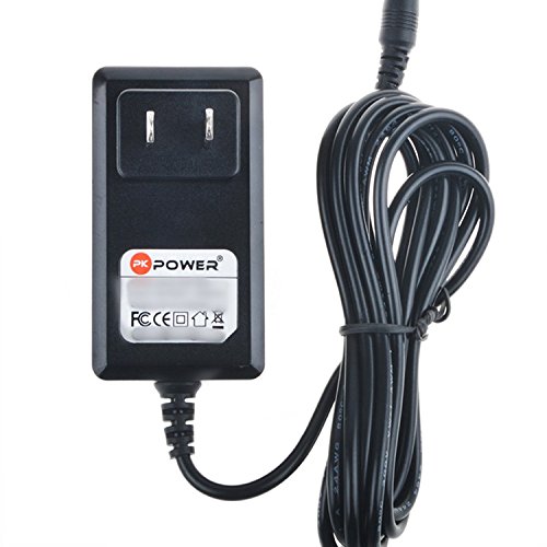 PKPOWER 6.6FT Cable AC/DC Adapter for Naxa Npd-1002 Npd-702 Npd-950 Npdt-750 Npdt-951 Npdt-950 Npd-1003 Npd-703 Npd-952 TFT Swivel Screen Portable DVD Player Power