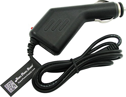 Super Power Supply® DC Car Charger Adapter Cord for Philips 7", 9", 10" Dual Screen Portable DVD Player LY-02 LY02 AY4128 AY4197, Impecca DVP-DS720, Aduiovox D7121ESK, D9121ESK, D1788ES, Insignia NS-7DPDVD, NS-MVDS7, NS-MVDS9, AXION AXN-7979 Barrel Plug