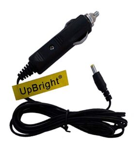 upbright new car dc adapter compatible with supersonic sc-198 7” sc179 9″ dual screen portable dvd player auto vehicle boat rv cigarette lighter plug power supply cord cable charger psu