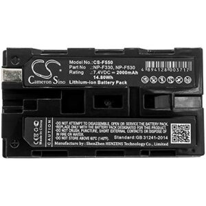 CHGZ Li-ion Battery Compatible with Sony PBD-V30 (DVD Player), PBD-V30(DVD Player), PLM-100, PLM-100 (Glasstron), PLM-50, PLM-A35, PLM-A35 (Glasstron)