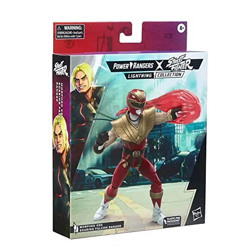 Power Rangers X Street Fighter Lightning Collection Morphed Ken Soaring Falcon