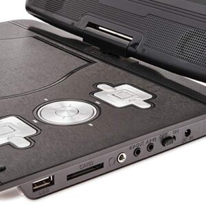 ONN 10" Portable DVD and Media Player with USB, Aux 3.5mm, & 5-hr Battery 180 Degree Swivel Screen 100008691