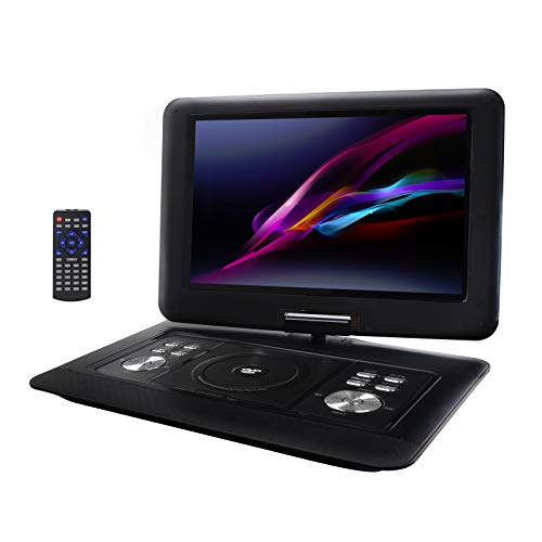 Trexonic 14.1" Portable DVD Player with Tft-LCD Screen and USB/SD/AV Inputs