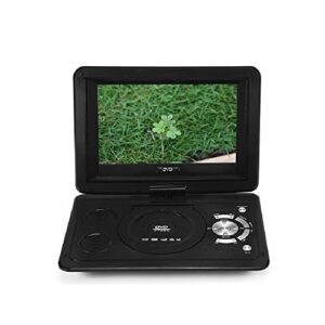 portable dvd player, 10.1in 3d stereo, support u disk/sd/ms/mmc card, multiple tv channels, support game disk, with gamepad, 270° rotatable, anti-vibration, memory function, rechargeable (us)