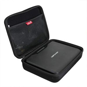 hermitshell hard travel case for dbpower 11.5″ portable dvd player
