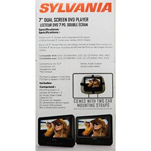 SYLVANIA SDVD7751 / SDVD7751R / SDVD7751R 7 Dual Screen Portable DVD Player - Recertified