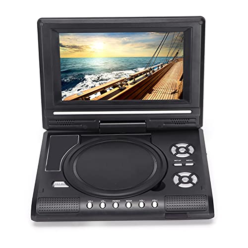 Zyyini Portable DVD Player, 6.8-Inch/8.5-Inch DVD Player HD with Small TV Player,Support 270 Degree Swivel Mobile DVD Player with USB Remote Control,for Car/Kids/Home/Travel(LMD-750 US)