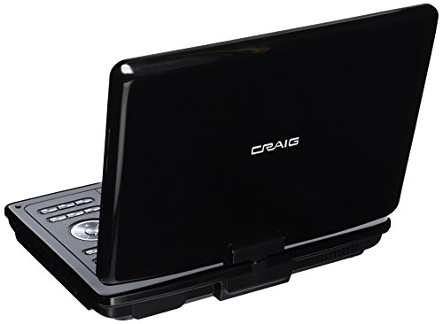 Craig Electronics CTFT713 9-Inch TFT Swivel Screen Portable DVD/CD Player with Remote Control