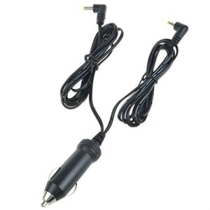 new car dc adapter y cable 2 output compatible with sylvania sdvd8730 sdvd8732 sdvd8706 sdvd8706b sdvd8727 sdvd8791 sdvd8735 sdvd8737 sdvd7751 7″ dual screen portable dvd player 9-12v power