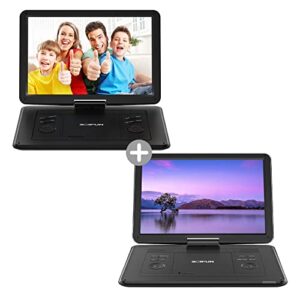 14.1″ portable dvd player and 15.6″ portable dvd player