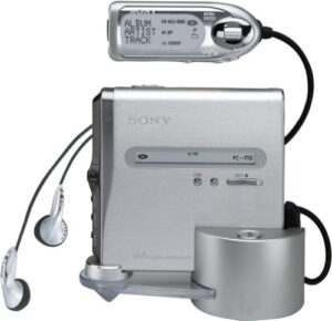 sony mz-nh1 net md / hi-md walkman portable minidisc player / recorder