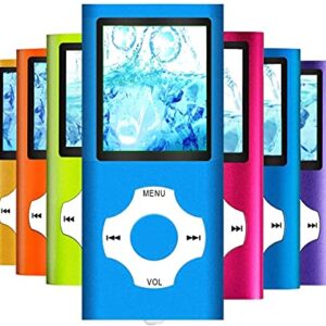 MP3 Player / MP4 Player, Hotechs MP3 Music Player with 32GB Memory SD Card Slim Classic Digital LCD 1.82'' Screen Mini USB Port with FM Radio, Voice Record