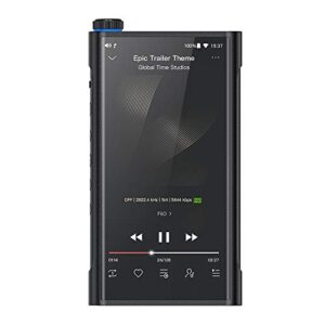 fiio m15 5.15inch 64g android hi-res mp3/mp4 music player dual ak4499eq with hifi bluetooth crs8675 5.0/aptx hd/ldac/usb dac/dsd512/mqa,wifi/spotify/tidal/amazon music support