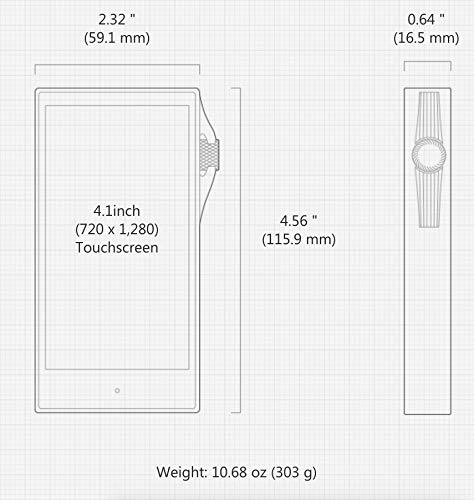 Astell&Kern SA700 Portable High Resolution Music Player, Stainless Steel