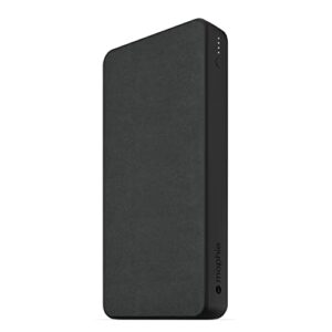 mophie powerstation xxl power bank – 20,000 mah large internal battery, (2) usb-a ports and (1) 18w usb-c pd fast charging input/output port, travel-friendly, includes usb-a to usb-c power cord