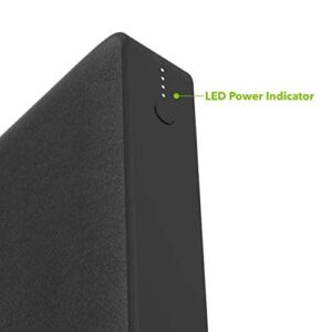 mophie Powerstation XXL Power Bank - 20,000 mAh Large Internal Battery, (2) USB-A Ports and (1) 18W USB-C PD Fast Charging Input/Output Port, Travel-Friendly, Includes USB-A to USB-C Power Cord