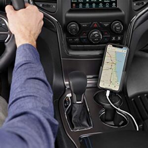 WeatherTech CupFone Cup Holder for Car Phone Mount Automobile Cradle Compatible with iPhone and Cell Phones