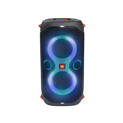 JBL PartyBox 110 - Portable Party Speaker with Built-in Lights, Powerful Sound and deep bass (Renewed)