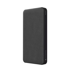mophie powerstation with pd power bank – 10,000 mah large internal battery, (1) usb-a port and (1) 18w usb-c pd fast charging input/output port, travel-friendly, includes usb-a to usb-c power cord
