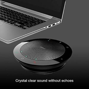 Jabra Speak 510+ MS Bluetooth Speakerphone - PC, MAC, Tablet, Smartphone Compatible, Teams Version 7510-309 - with Bluetooth dongle and Microfiber Cloth