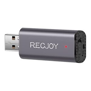 16gb mini voice recorder for lectures meetings – evida recjoy 72hours digital usb voice recorder recording device audio recorder rechargeable