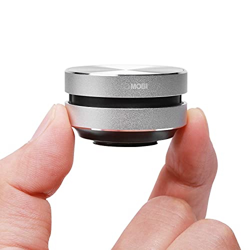 Bluetooth Mini Speaker Bone Conduction Portable Wireless Speaker Stereo Bass Sound Creative Portable Speaker Mini Size Music Player for Home,Outdoor,Travel (Silver)