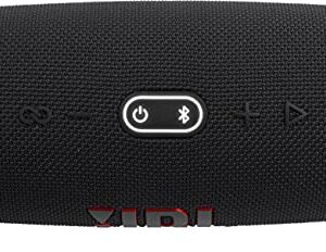 JBL Charge 5 - Portable Bluetooth Speaker with Megen Hardshell Travel Case with IP67 Waterproof and USB Charge Out (Black)