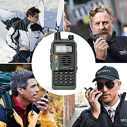 Baofeng Radio Handheld Ham Radio UV-S9 Plus 8W High Power Portable Two Way Radiowith 2200 mAh Battery and USB Charger Cable Walkie Talkie