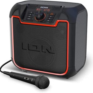 Ion Sport MK3 - High-Power All-Weather Rechargeable Bluetooth and NFC Enabled Speaker (Renewed)